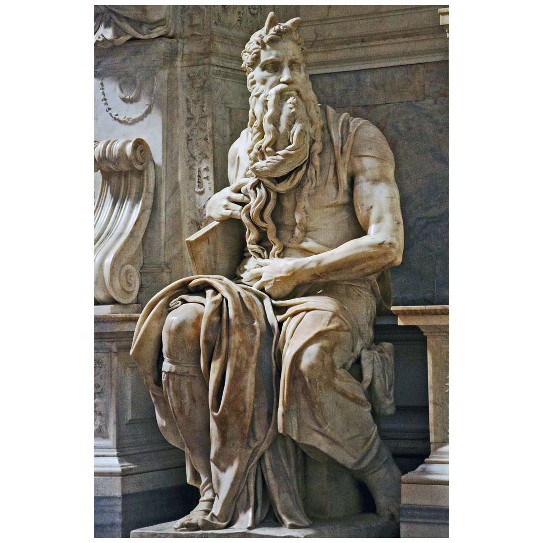 Michelangelo Buonarroti. Mose. 1513-1515. San Pietro in Vincoli, Roma