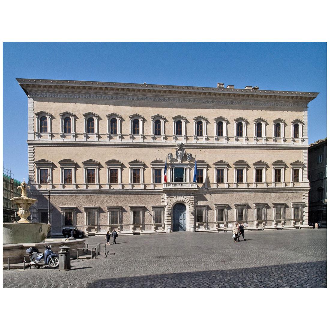 Michelangelo Buonarroti. Palazzo Farnese. 1545-1550. Roma