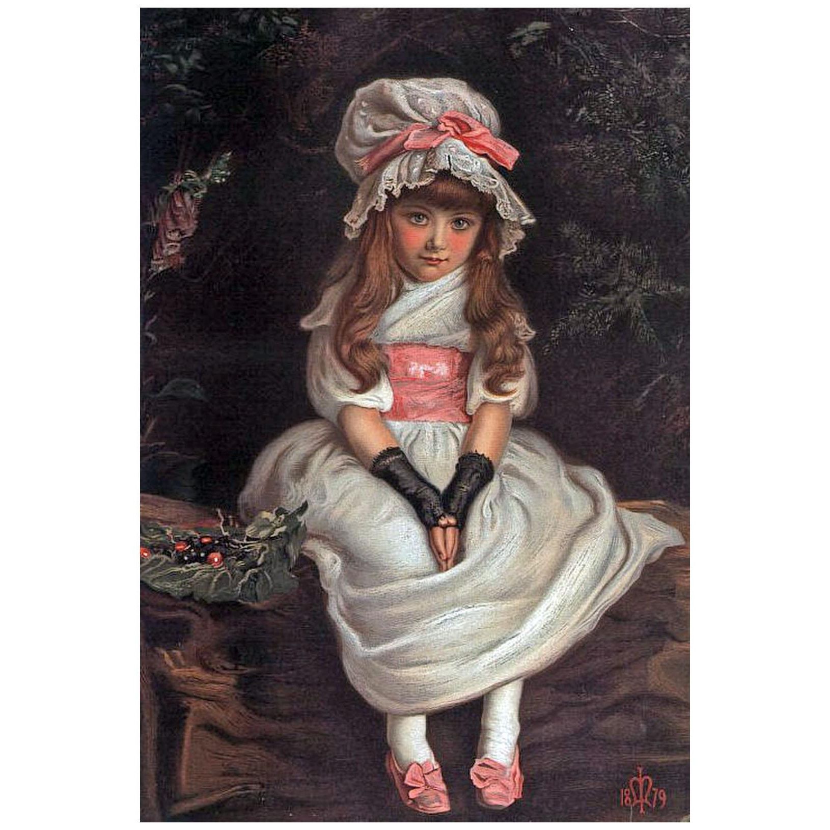 John Everett Millais. Cherry Ripe. 1879. Private collection