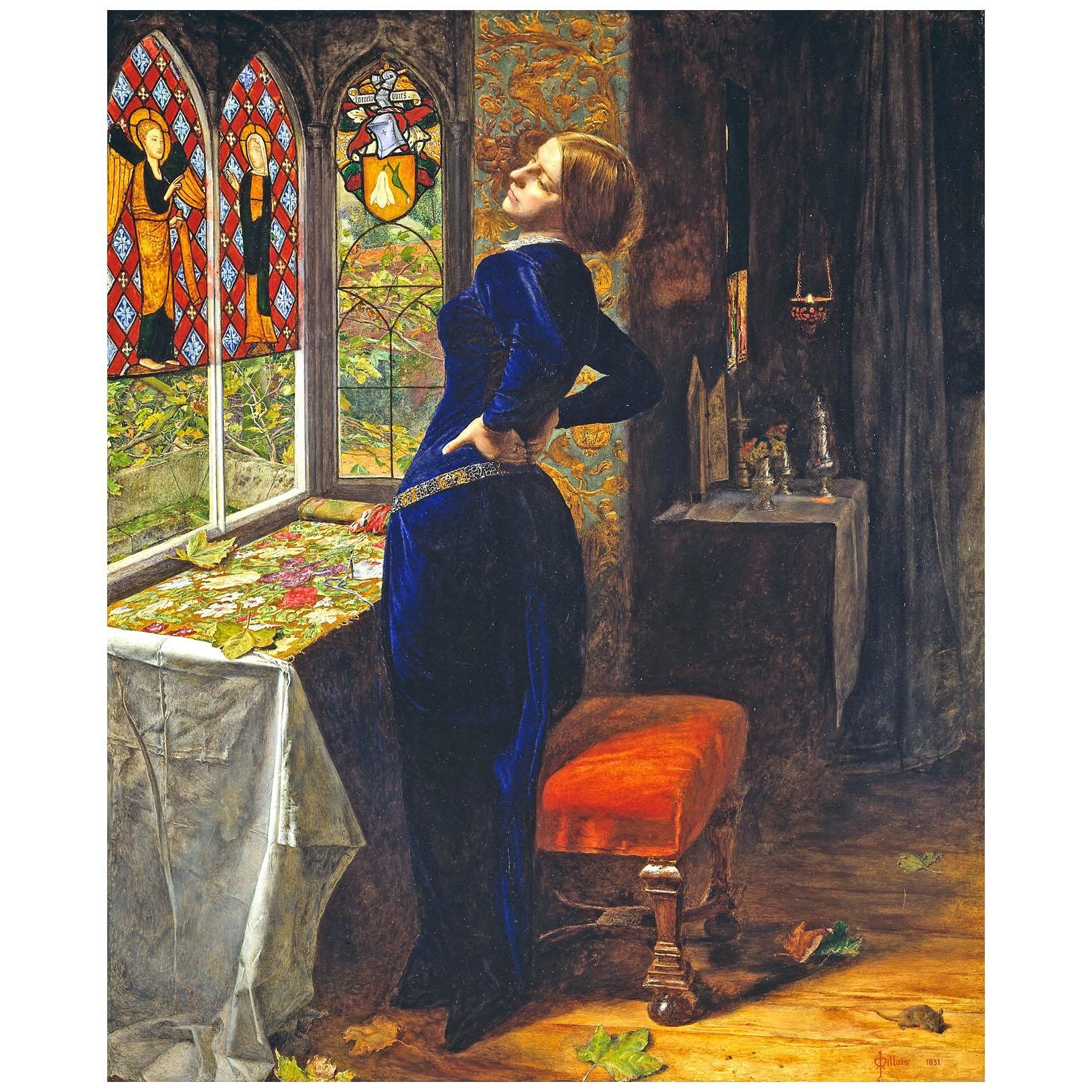 John Everett Millais. Marianna. 1851. Tate Britain