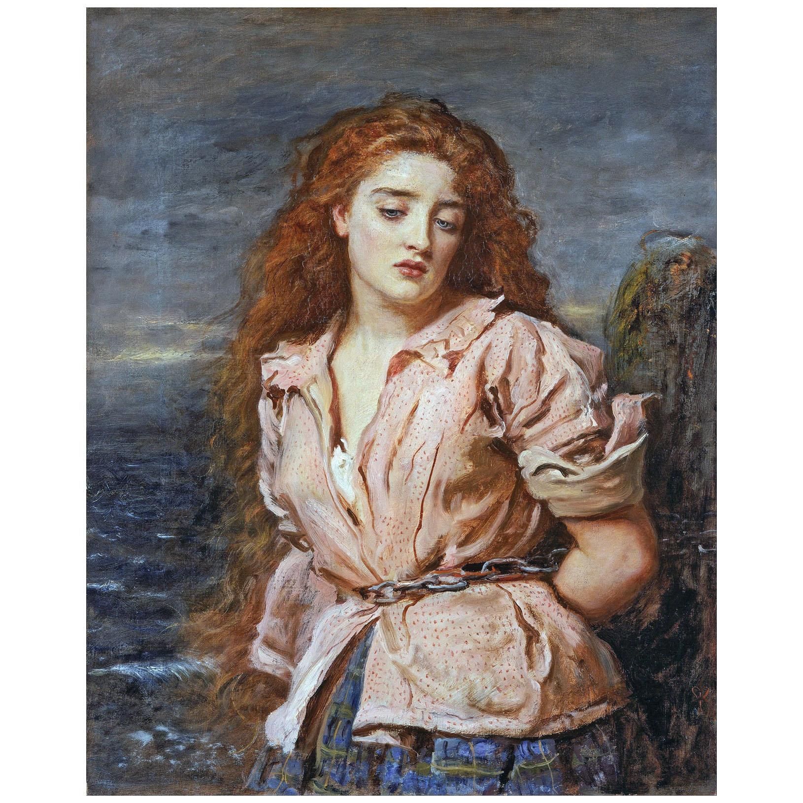 John Everett Millais. The Martyr of the Solway. 1871. Walker Gallery Liverpool 