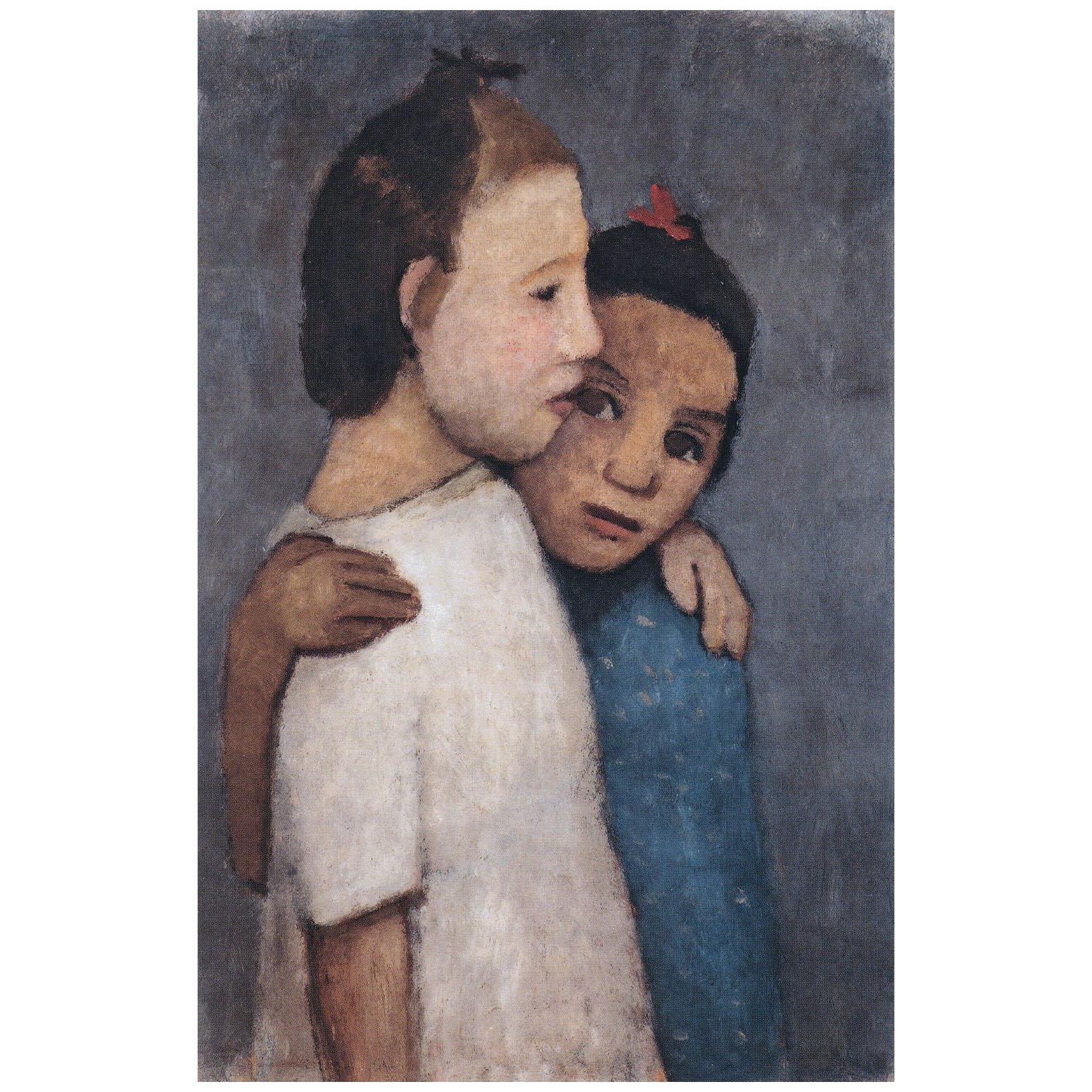 Paula Modersohn-Becker. Zwei Mädchen. 1906. Hamburger Kunsthalle