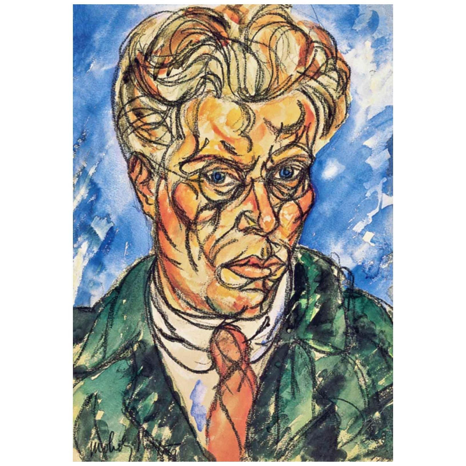Laszlo Moholy-Nagy. Self-Portrait. 1919. Moholy-Nagy Foundation