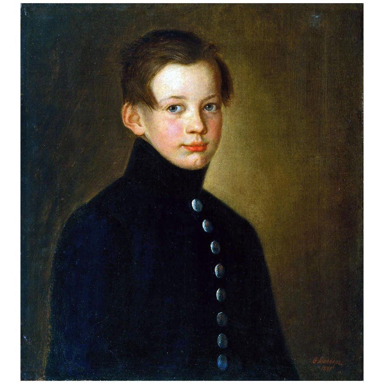 Федор Моллер. Портрет А.А. Линдера. 1845. ГХМАК, Барнаул