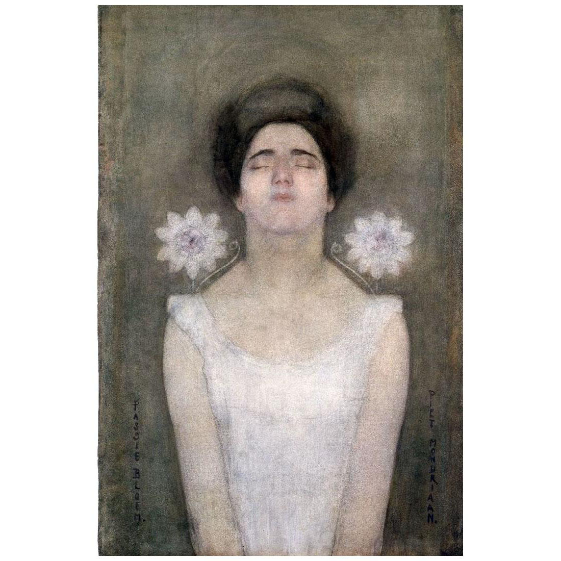 Piet Mondriaan. Passion Flower. 1901-1908. Gemeentemuseum Den Haag
