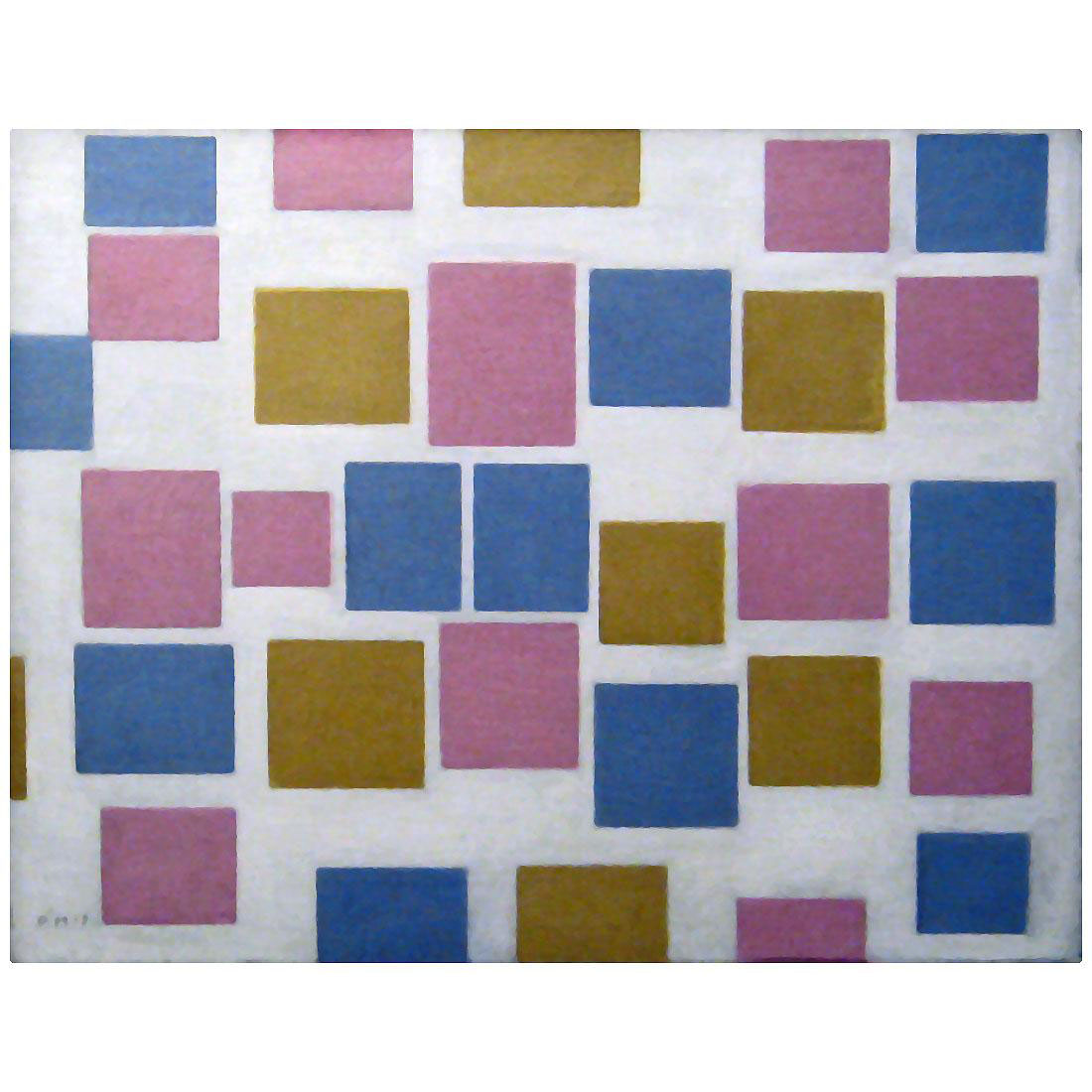 Piet Mondriaan. Composition No.3. 1917. Gemeentemuseum Den Haag