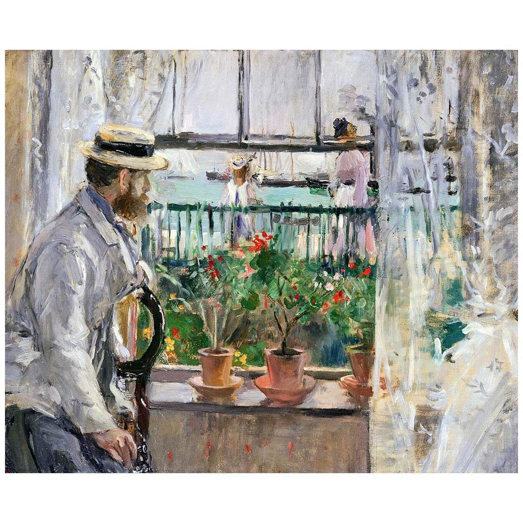 Berthe Morisot. Eugène Manet sur l'île Blanche. 1875. Musee Marmottan Monet