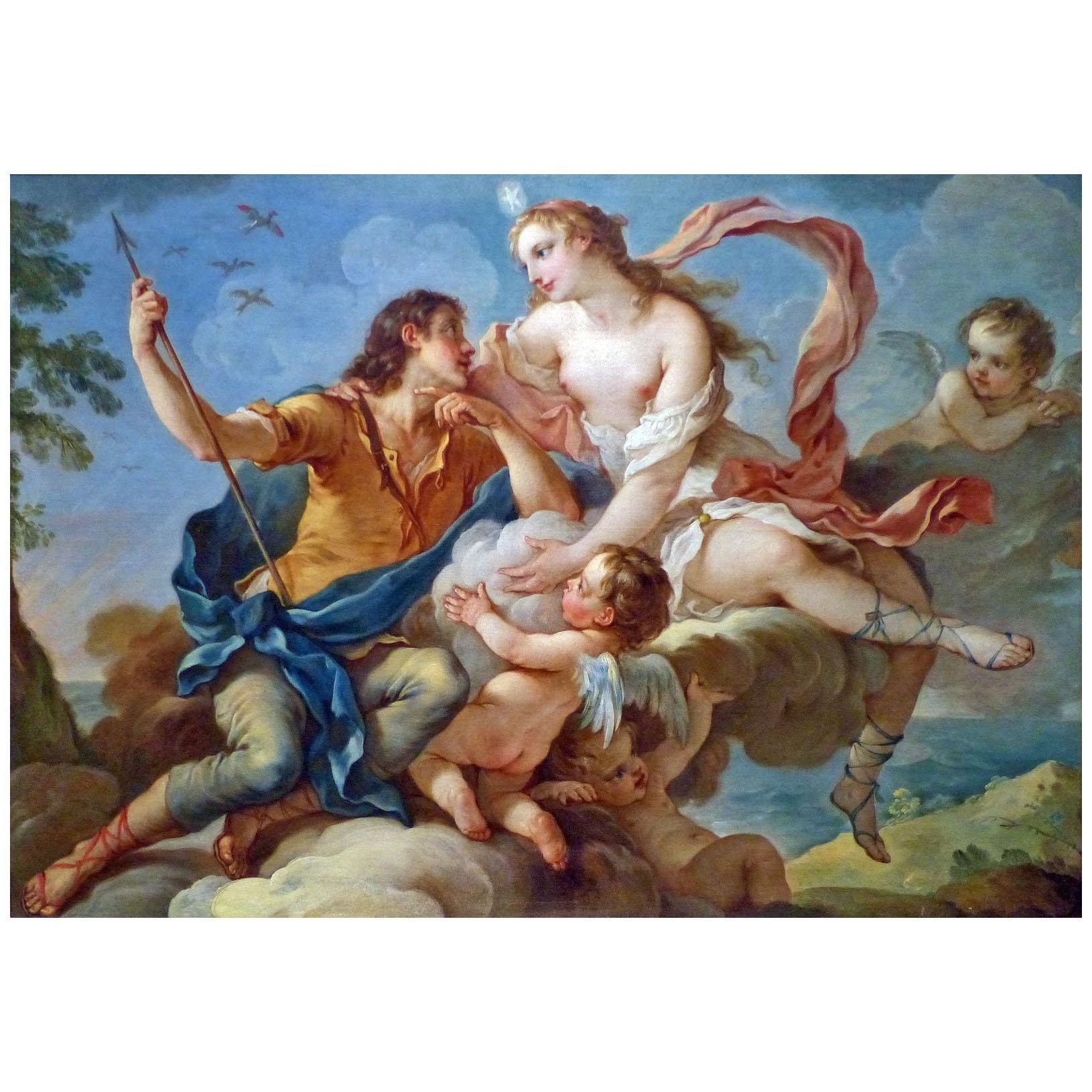 Charles-Joseph Natoire. Aurore et Céphale. 1733. Musée des Beaux-Arts de Nîmes