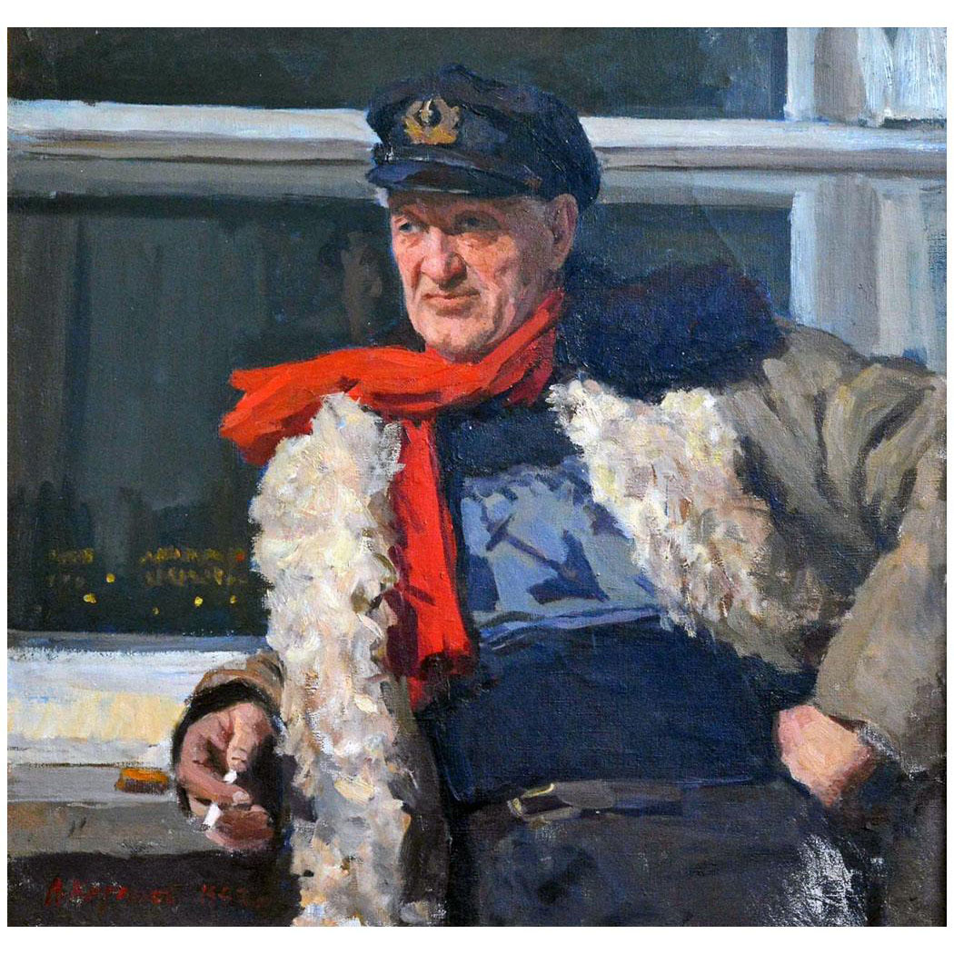 Алексей Кириллов. Портрет художника Георгия Нисского. 1952