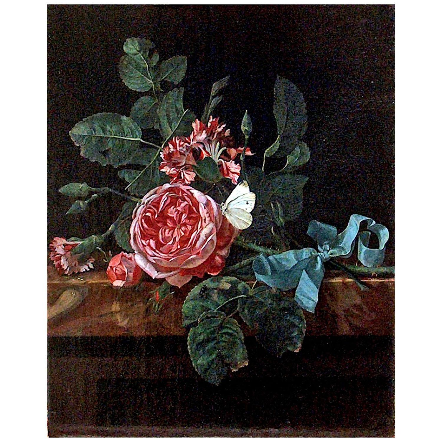 Maria van Oosterwijck. Roses and Butterfly. 1674. Crocker Art Museum Sacramento
