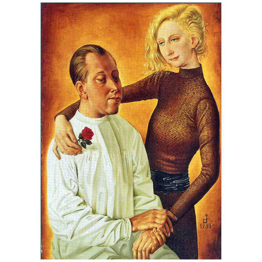 Otto Dix. Theo Richter and his Wife Gisela. 1933. Museum House Dix, Gera