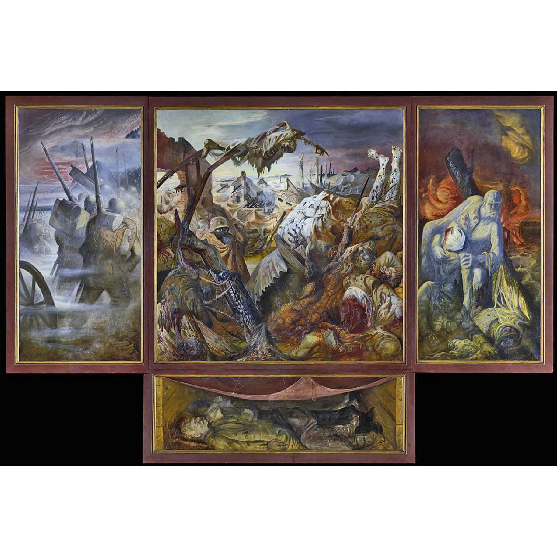 Otto Dix. The War. 1929-1932. Galerie Neue Meister Dresden