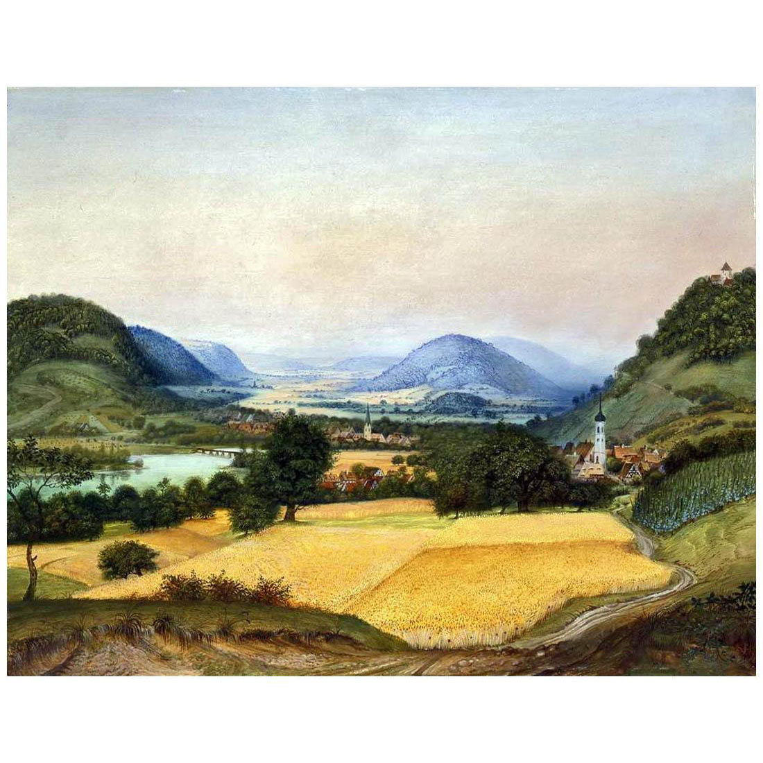 Otto Dix. Landscape of the Upper Rhine. 1938. Galerie Neue Meister Dresden
