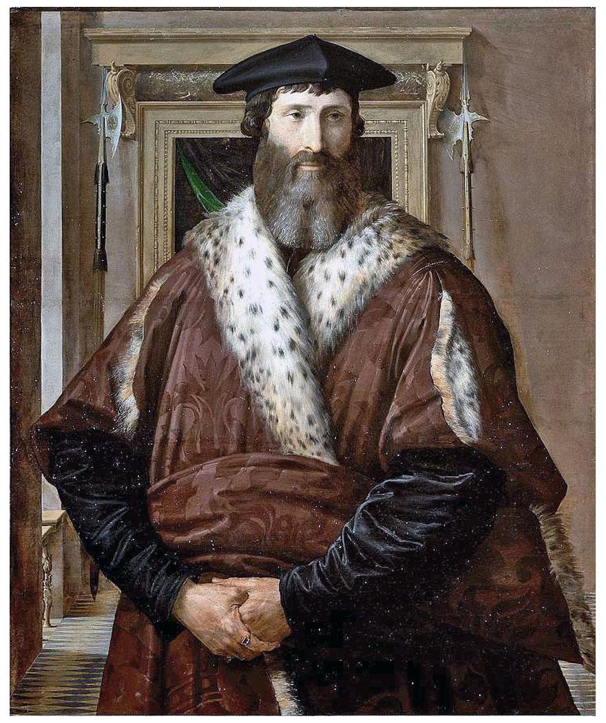 Parmigianino. Malatesta Baglioni. 1537. Kunsthistorischesmuseum, Wien