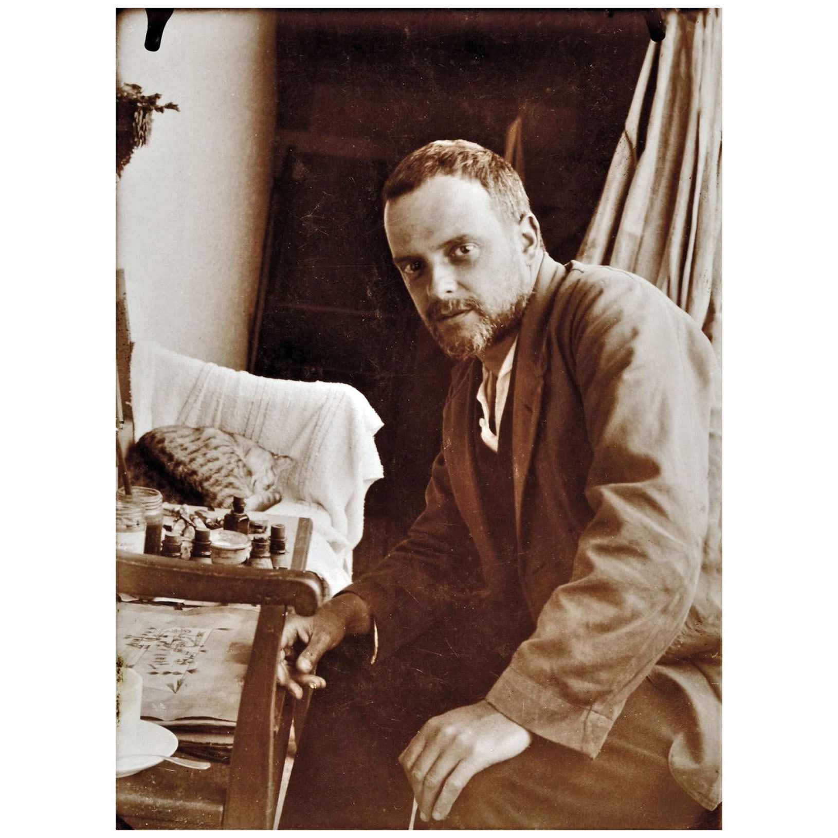 Paul Klee. 1921. Foto: Felix Klee