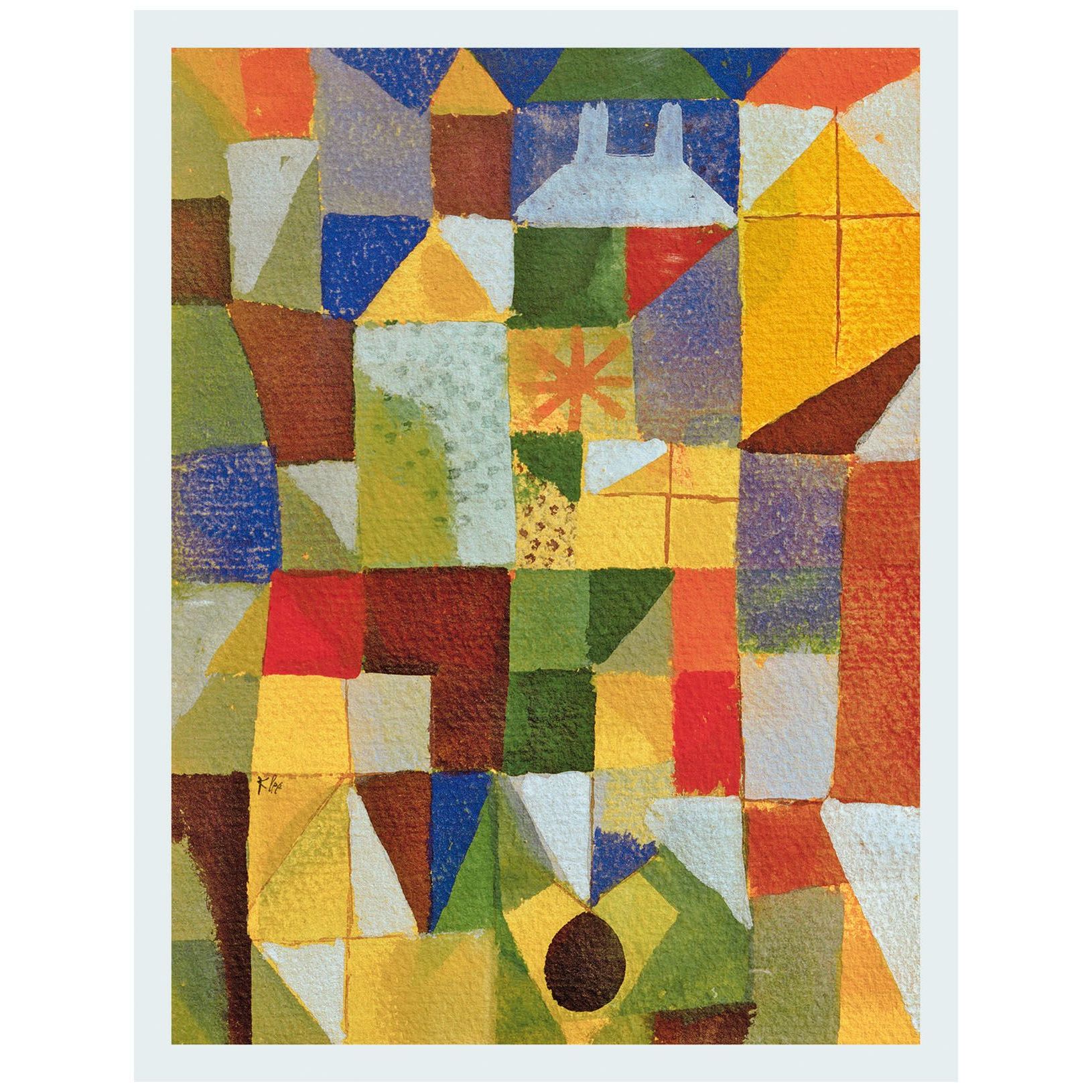 Paul Klee. Städtische Komposition. 1919. Fondation Beyeler, Basel
