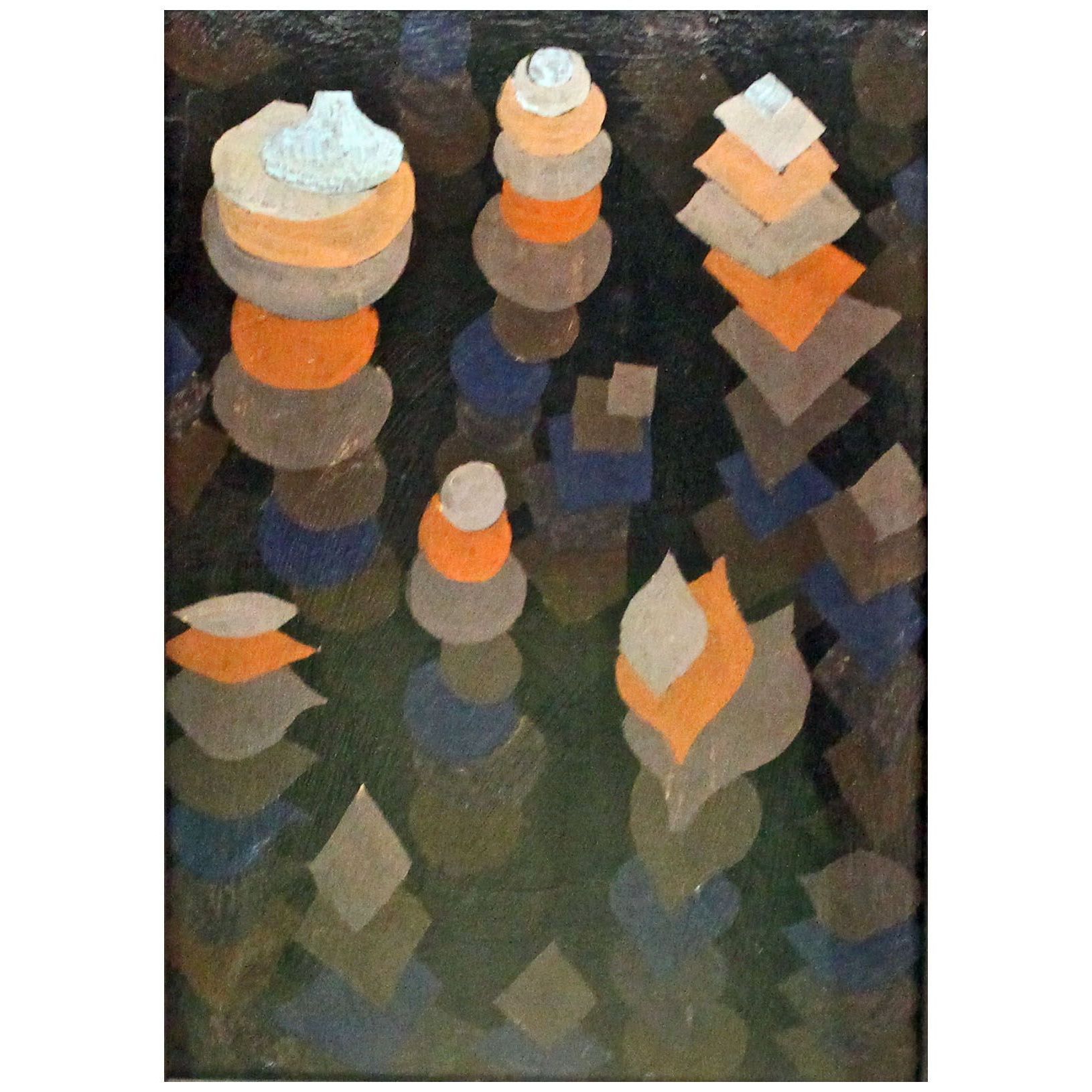 Paul Klee. Wachstum der Nachtpflanzen. 1922. Neue Pinakothek, Munchen