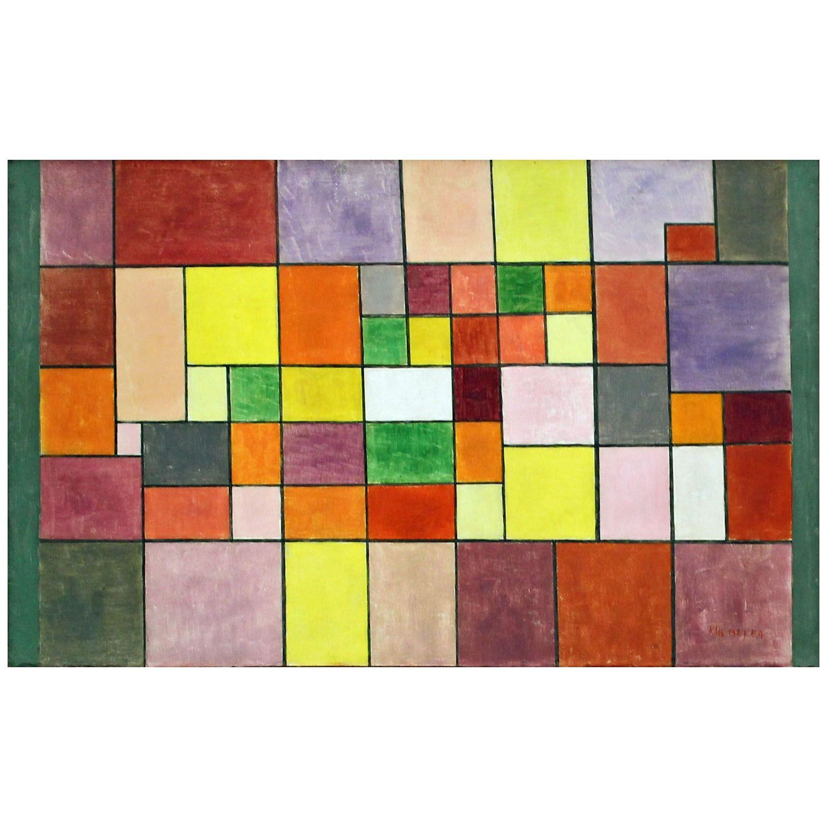 Paul Klee. Harmonie der nordlichen Flora. 1927. Zentrum Paul Klee, Bern