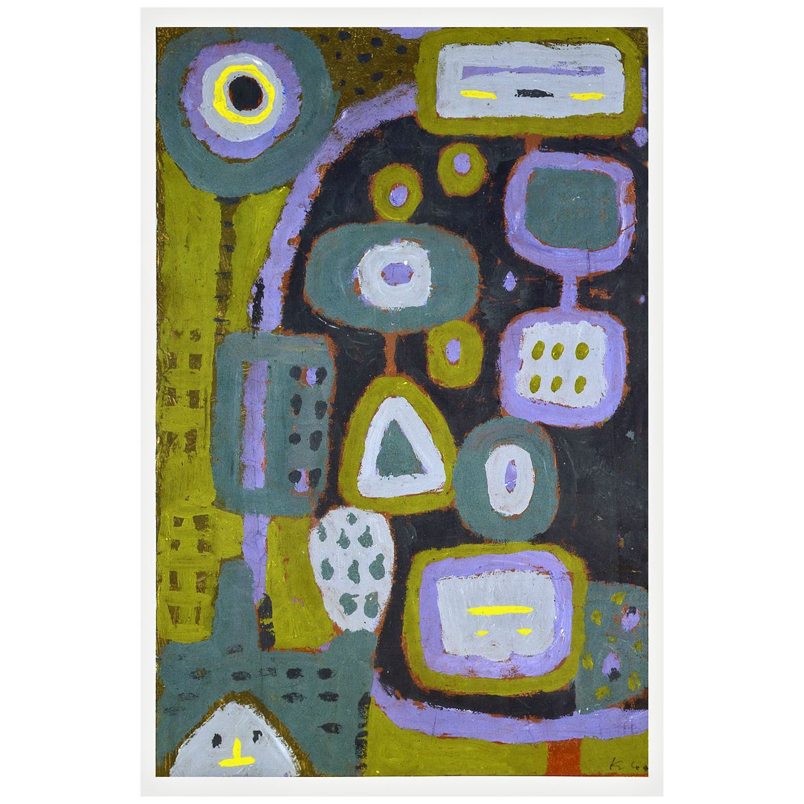 Paul Klee. Verblasste Opfer gaben. 1937. Privatsammlung