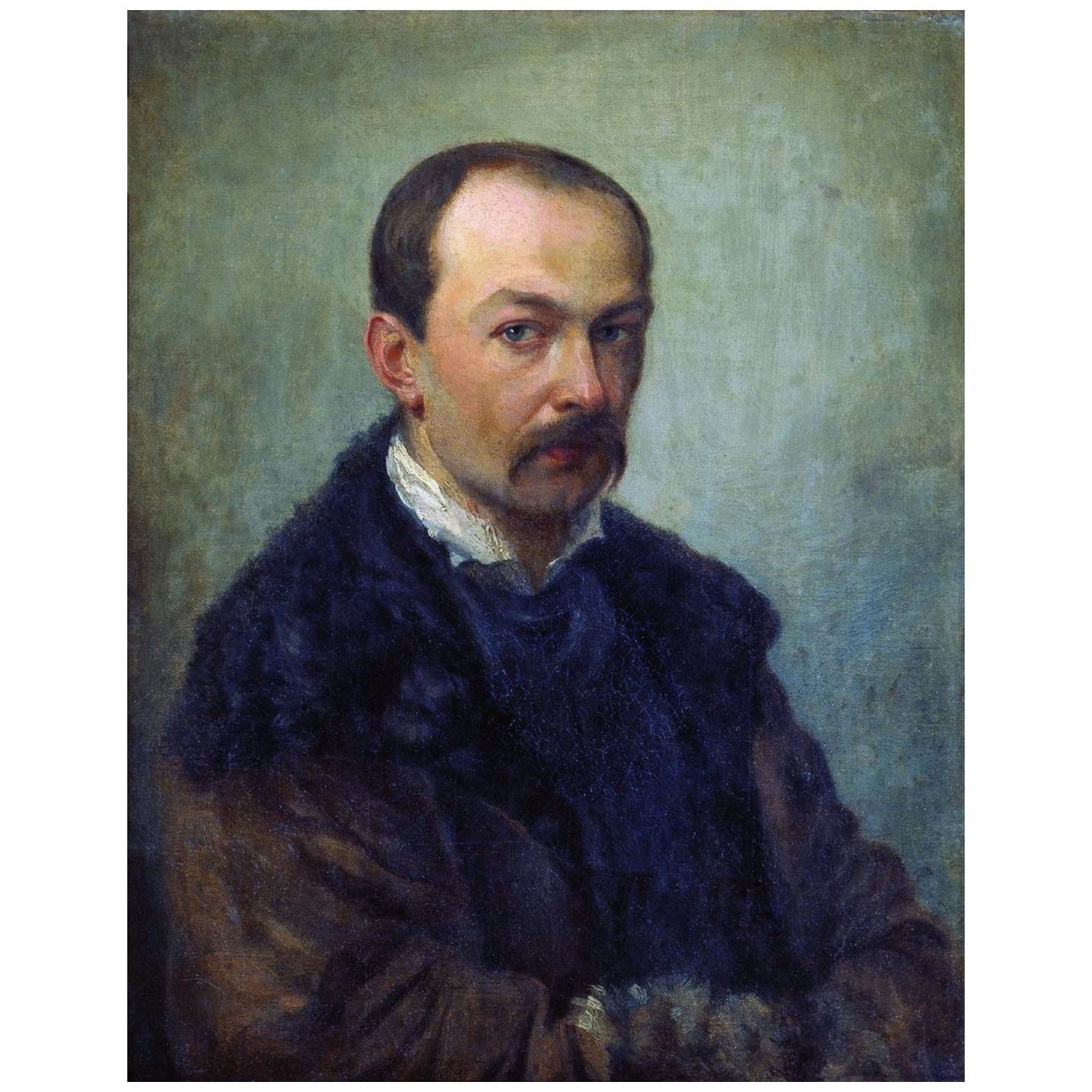 Павел Федотов. Автопортрет. 1848. Третьяковская галерея