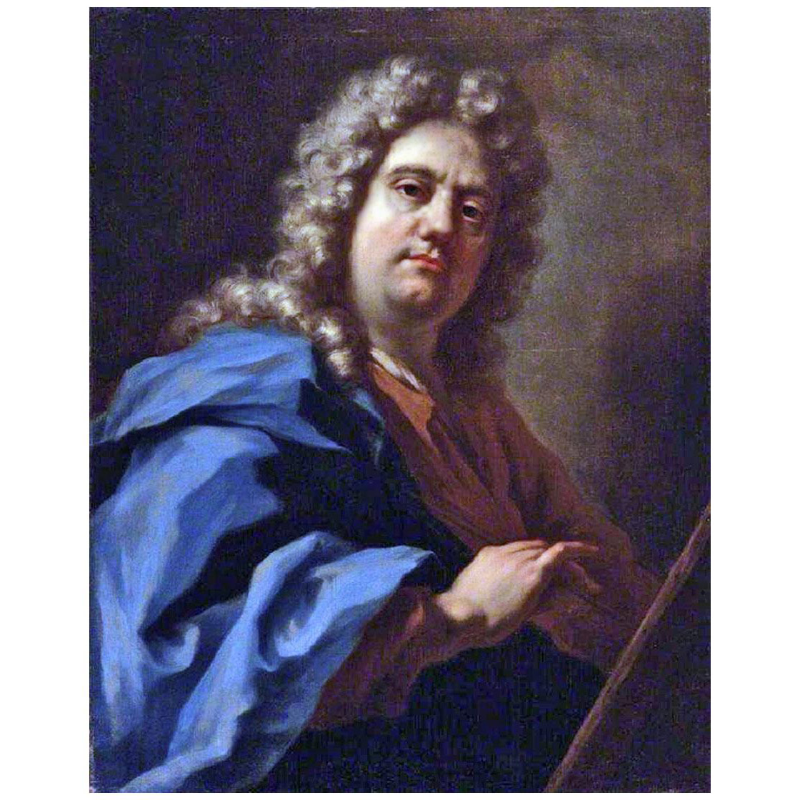 Giovanni Antonio Pellegrini. Self-Portrait. 1717. National Portrait Gallery London