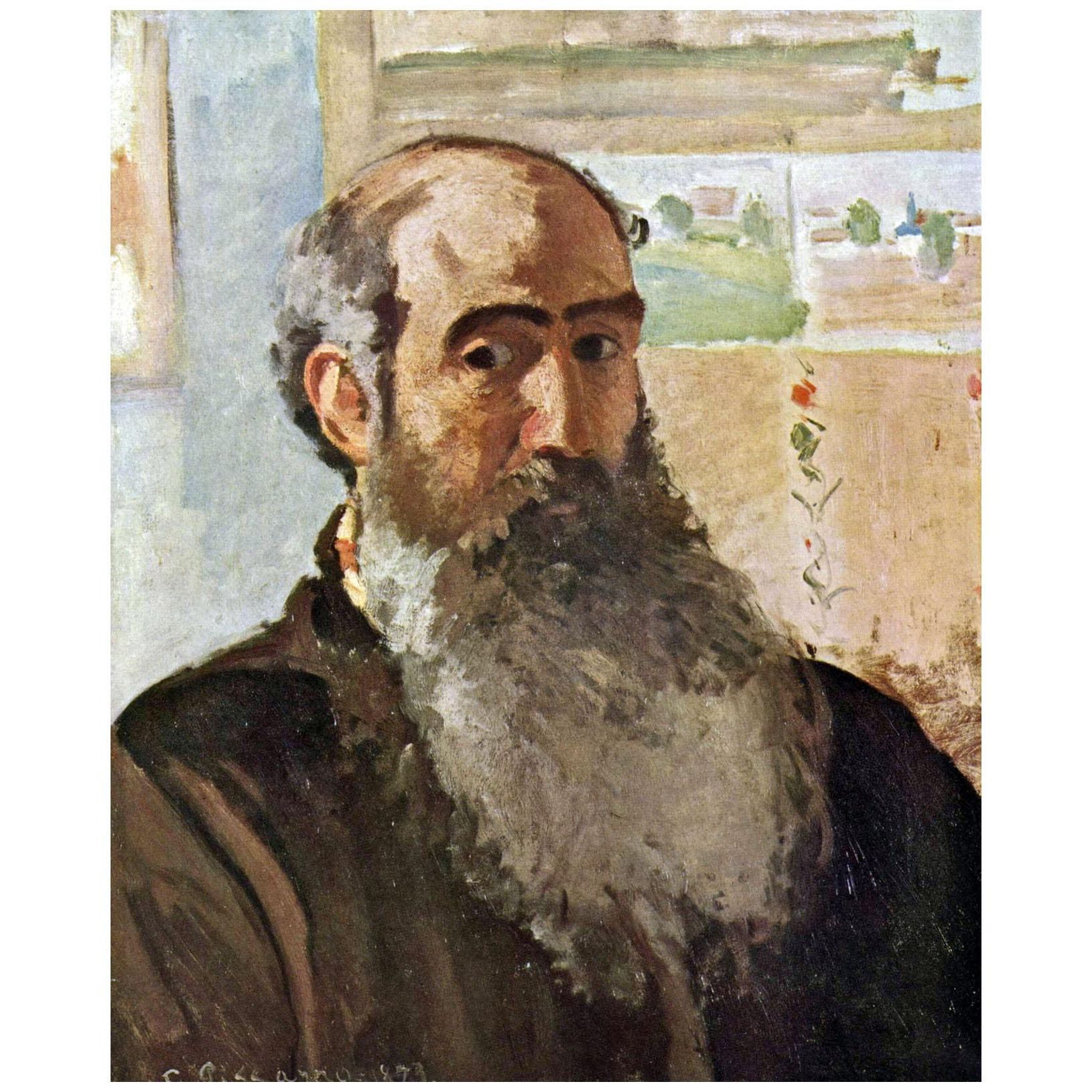 Camille Pissarro. Autoportrait. 1873. Musee d’Orsay Paris