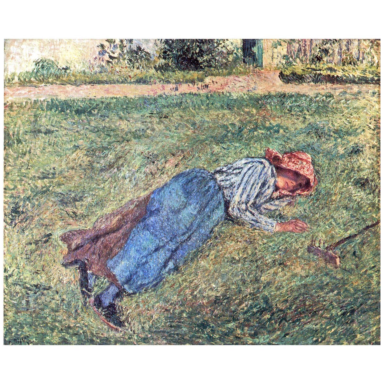 Camille Pissarro. La repos. 1882. Kunsthalle Bremen