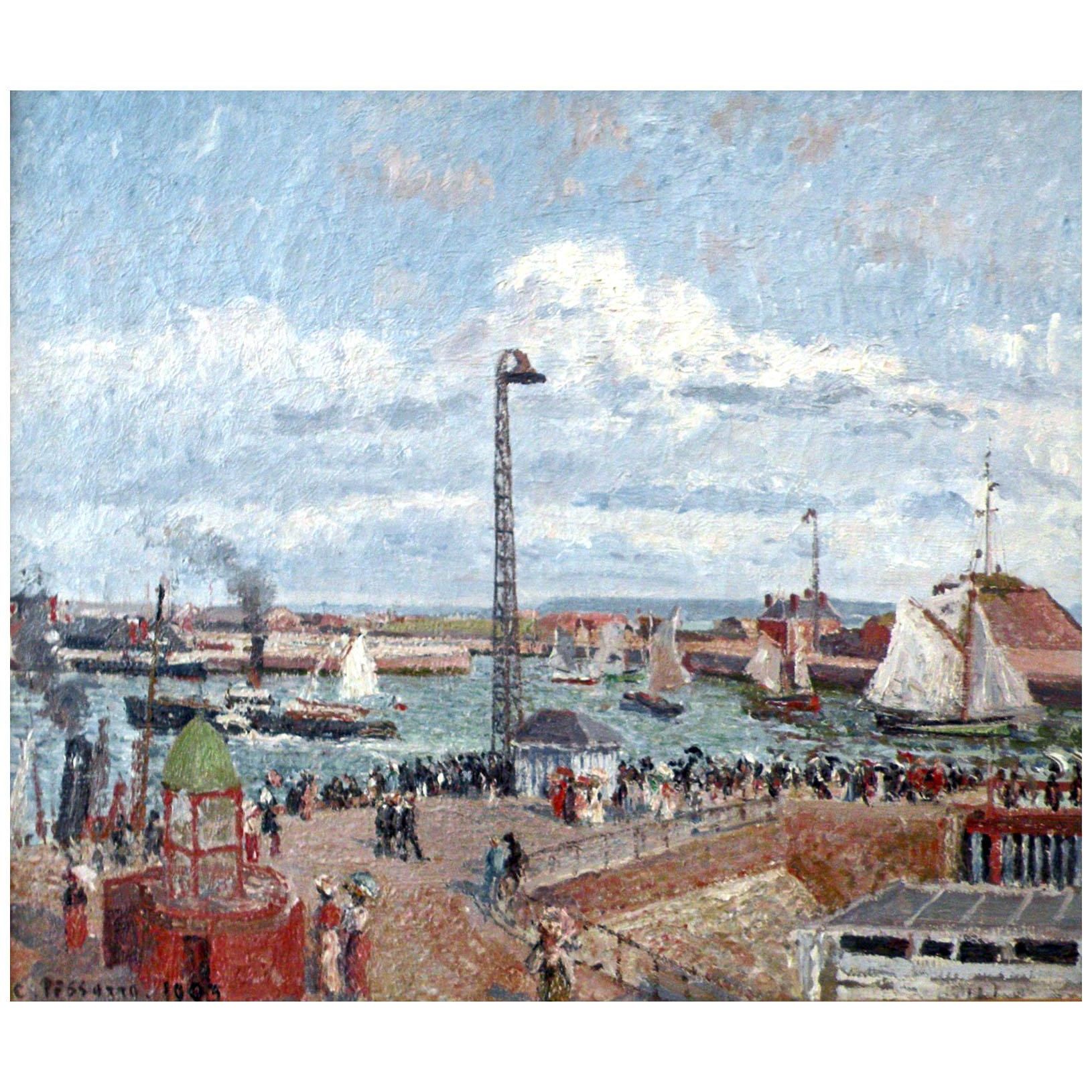 Camille Pissarro. L'anse des pilotes au Havre. 1903 MuMa Havre