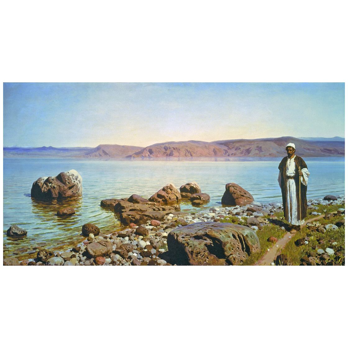 Василий Поленов. На Тивериадском озере. 1889. Третьяковская галерея