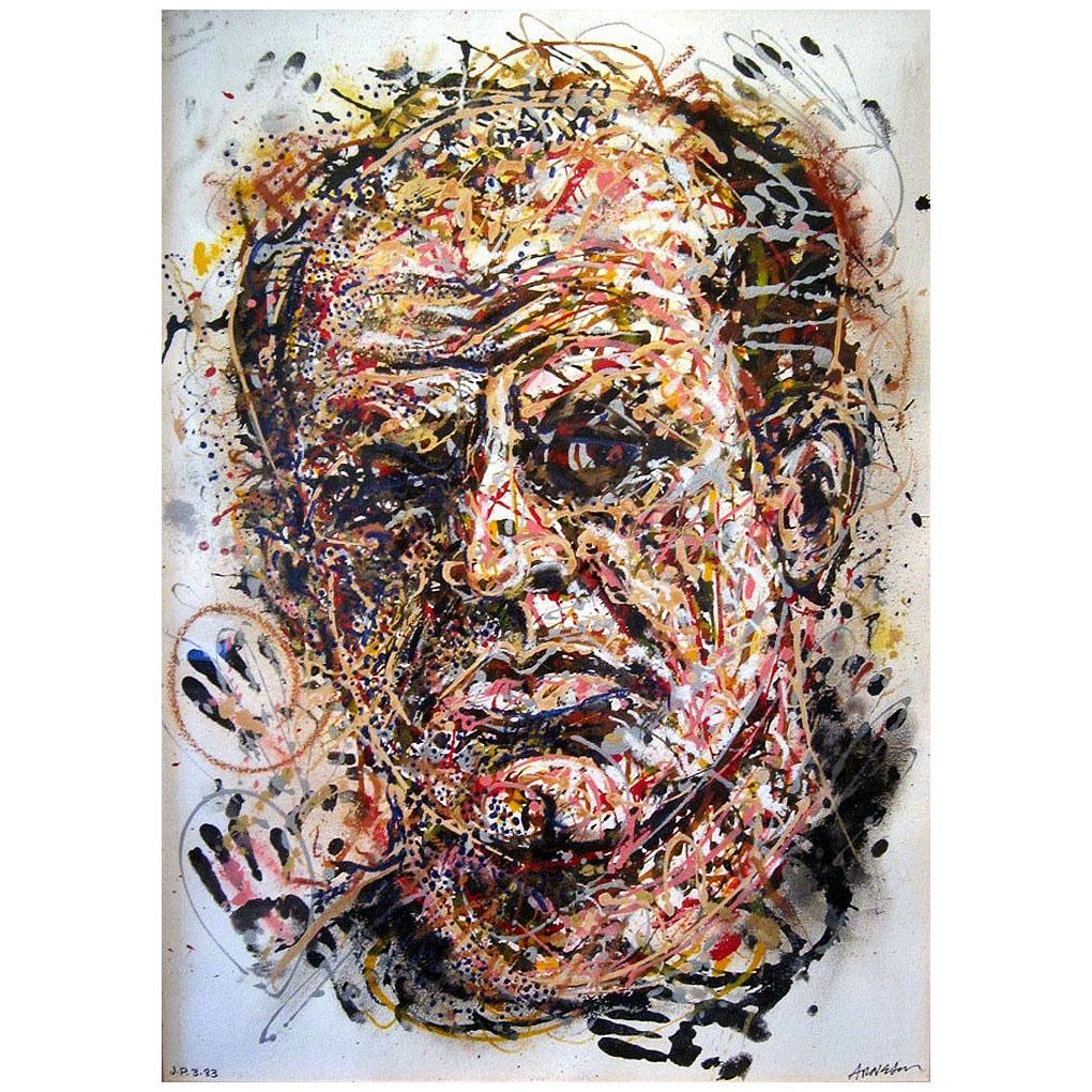 Robert Arneson. Jackson Pollock. 1953