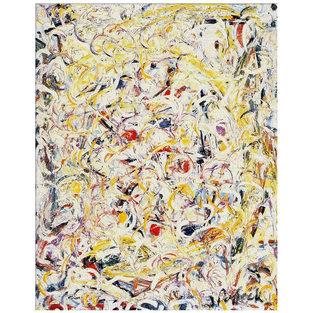 Jackson Pollock. Shimmering Substance. 1945