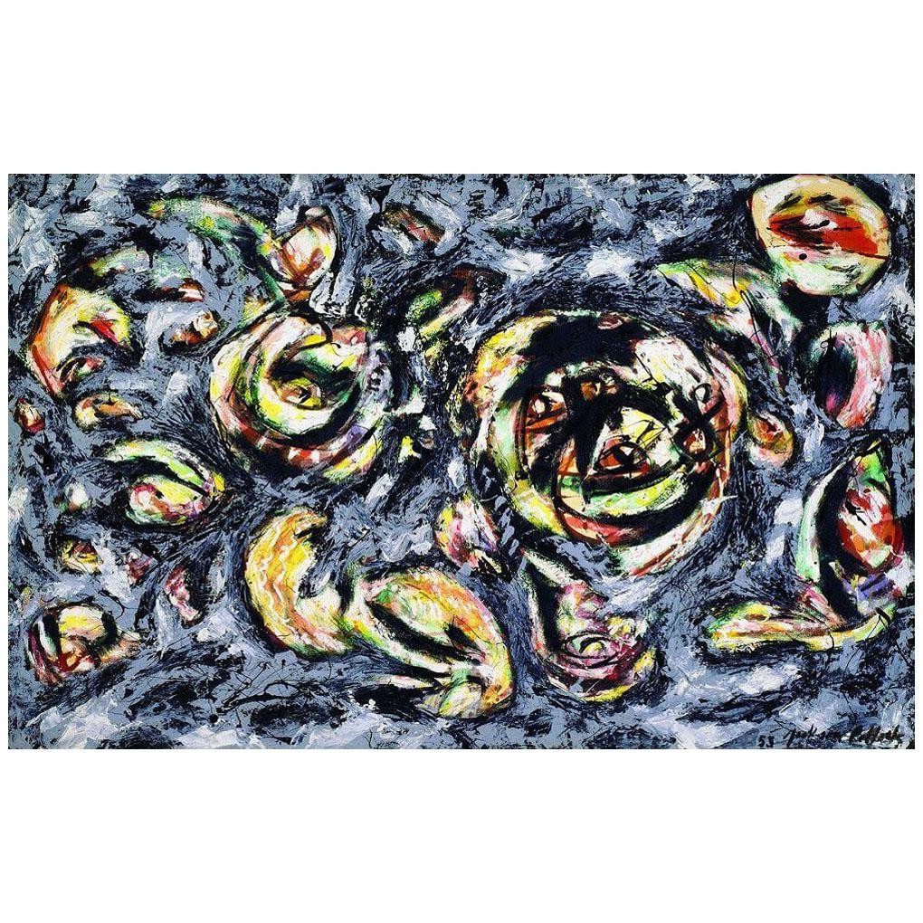 Jackson Pollock. Ocean Greyness. 1953