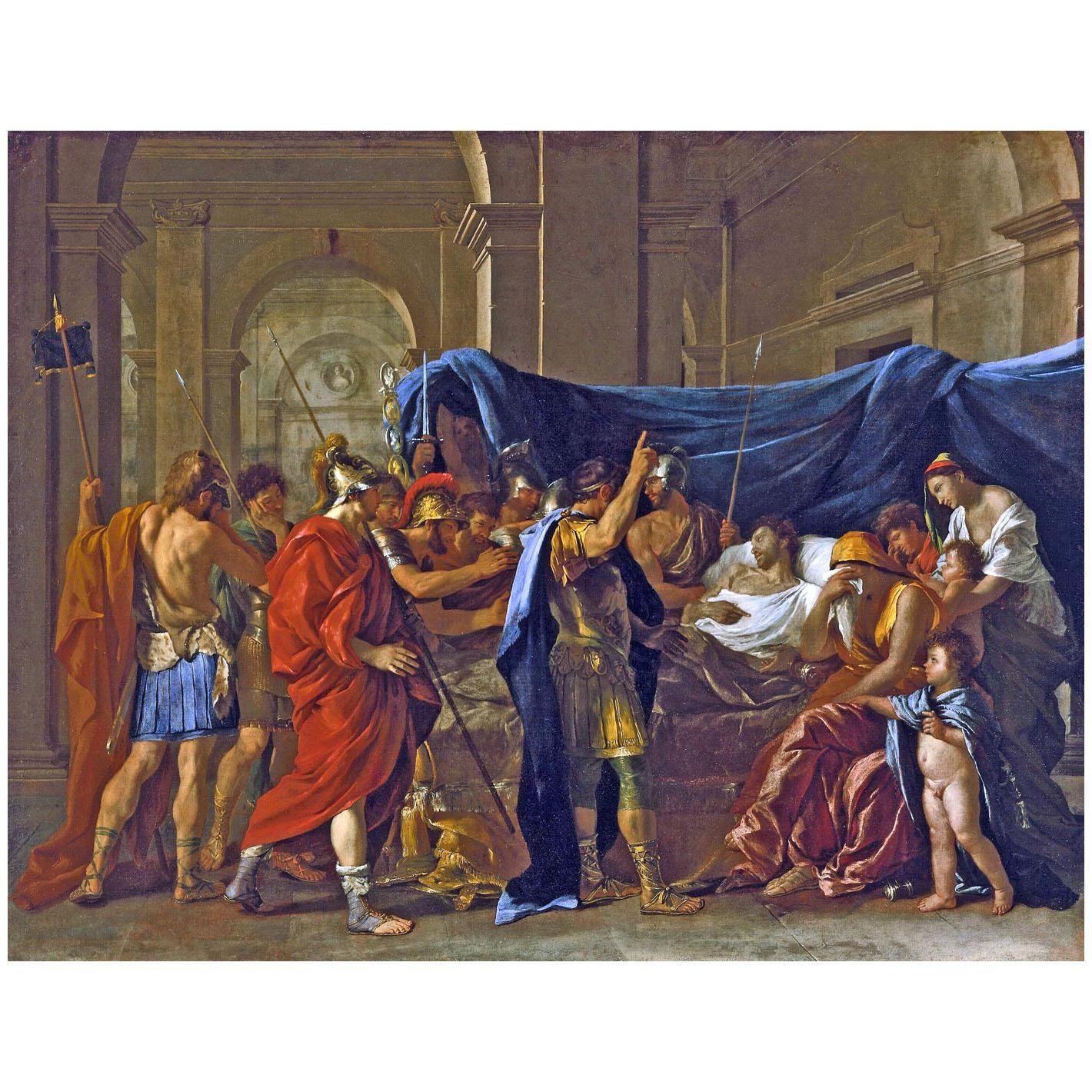 Nicolas Poussin. La Mort de Germanicus. 1627. Minneapolis Institute of Art