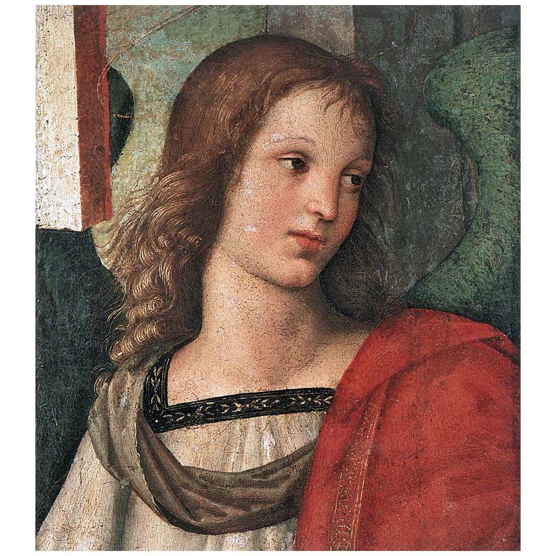 Raffaello Sanzio. Angelo. 1500-1501. Pinacoteca Tosio Martinengo Brescia