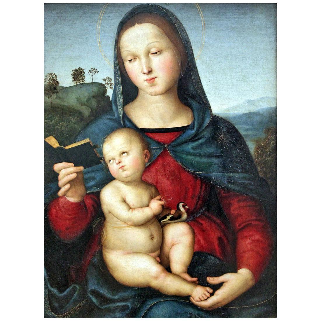 Raffaello Sanzio. Madonna Solly. 1502. Gemaldegalerie Berlin