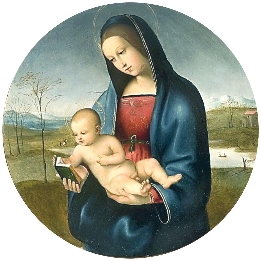 Raffaello Sanzio. Madonna Conestabile. 1504. Hermitage St-Petersburg