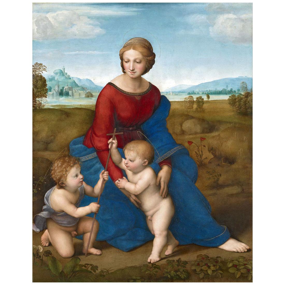 Raffaello Sanzio. Madonna con Bambino. 1505-1506. KHM Wien