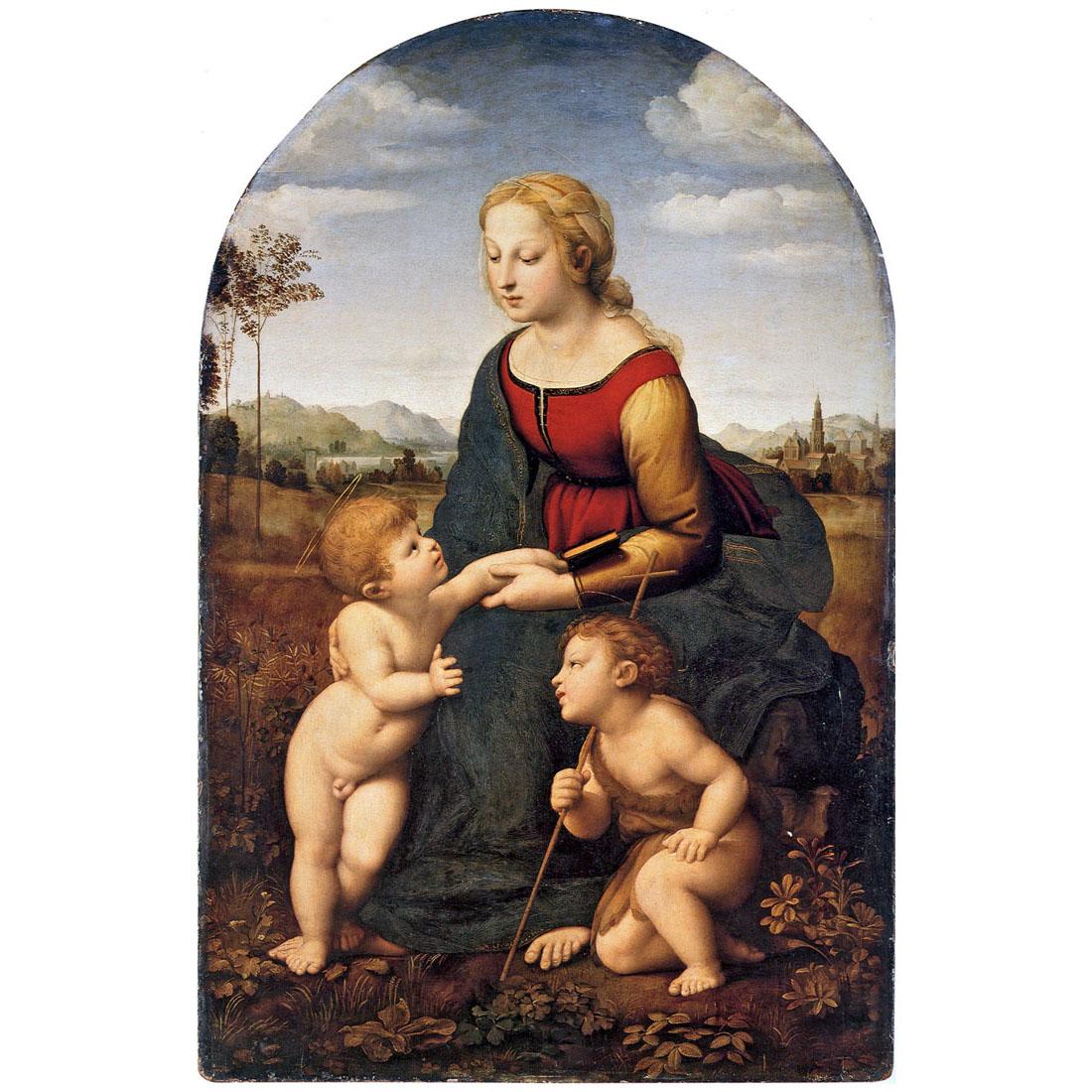 Raffaello Sanzio. La belle jardiniere. 1507. Louvre Paris