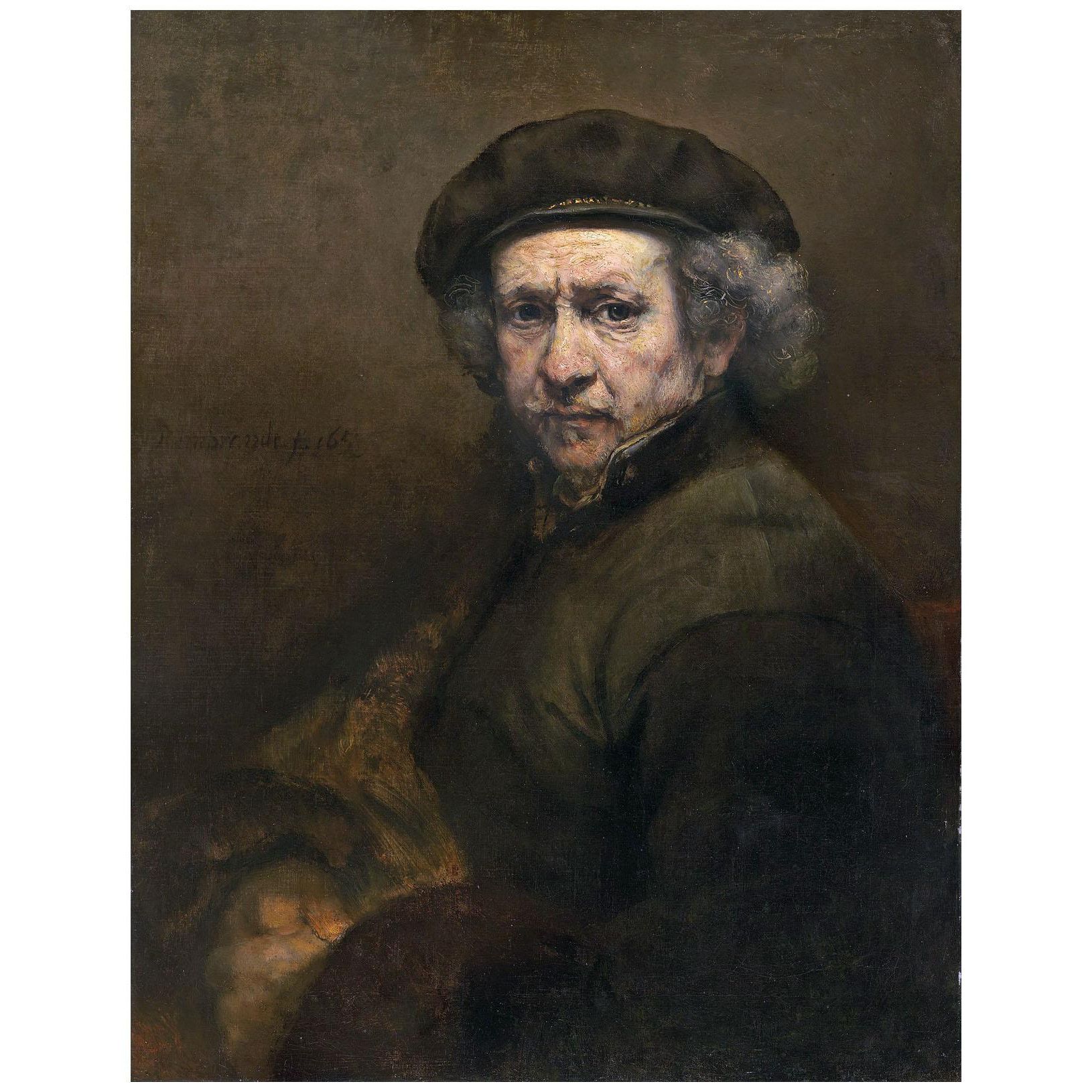 Rembrandt. Self-Portrait. 1659. NGA Washington