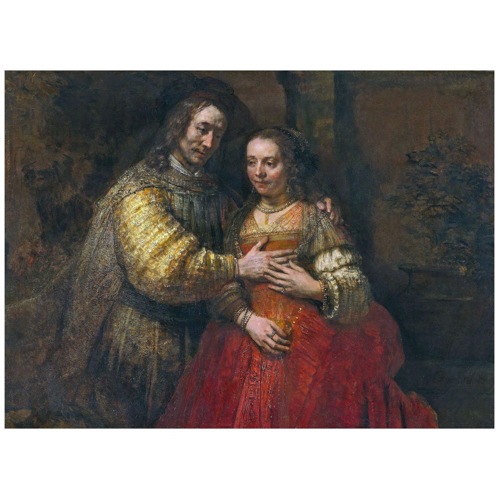 Rembrandt. The Jewish Bride. 1665. Rijksmuseum Amsterdam