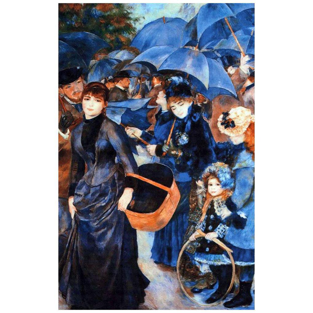 Pierre Auguste Renoir. Les ombrelles. 1881-1886. National Gallery London 