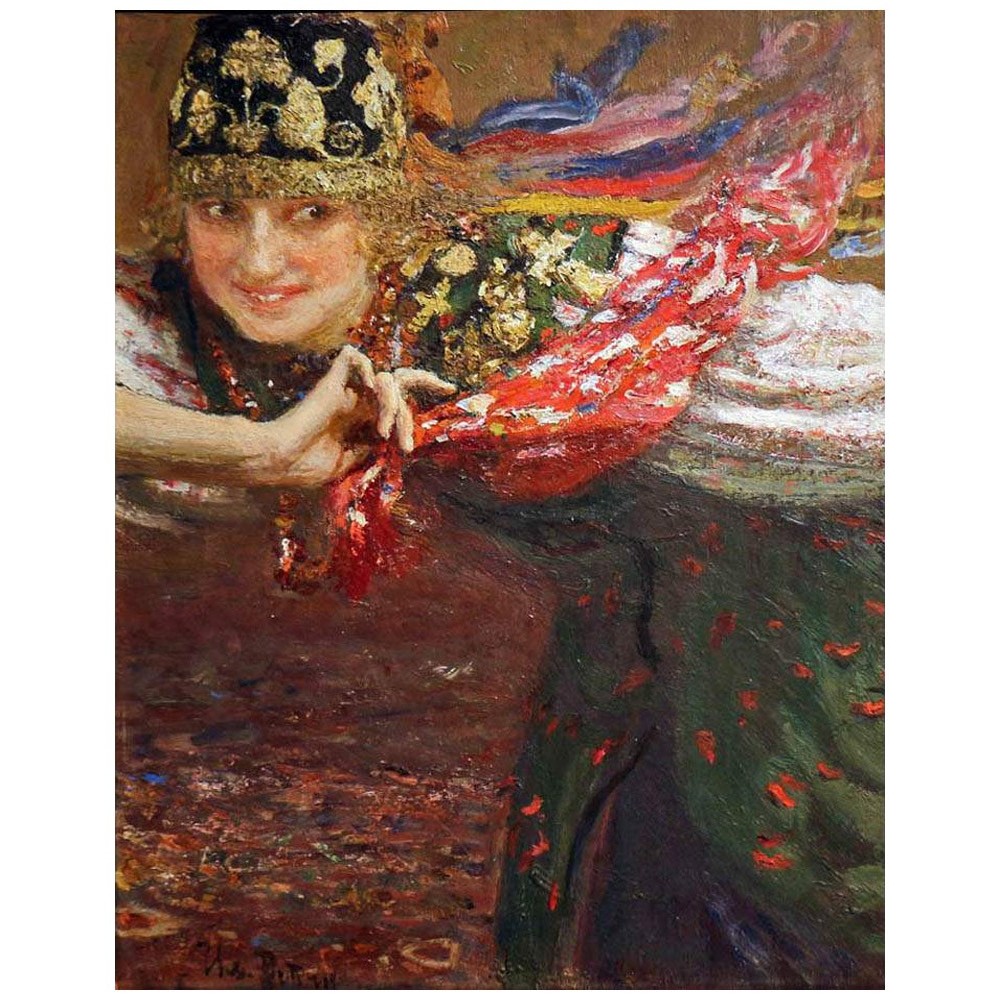 Илья Репин. Танцующая (Мэри Холопушина). 1925. Частное собрание