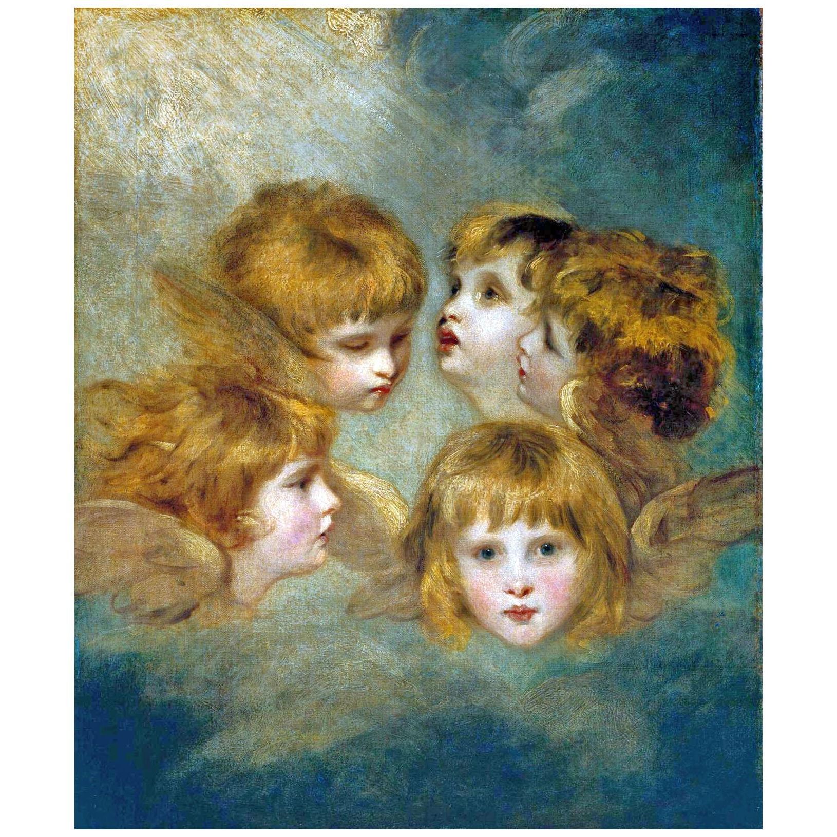Joshua Reynolds. Angel’s Heads. 1786. Tate Britain