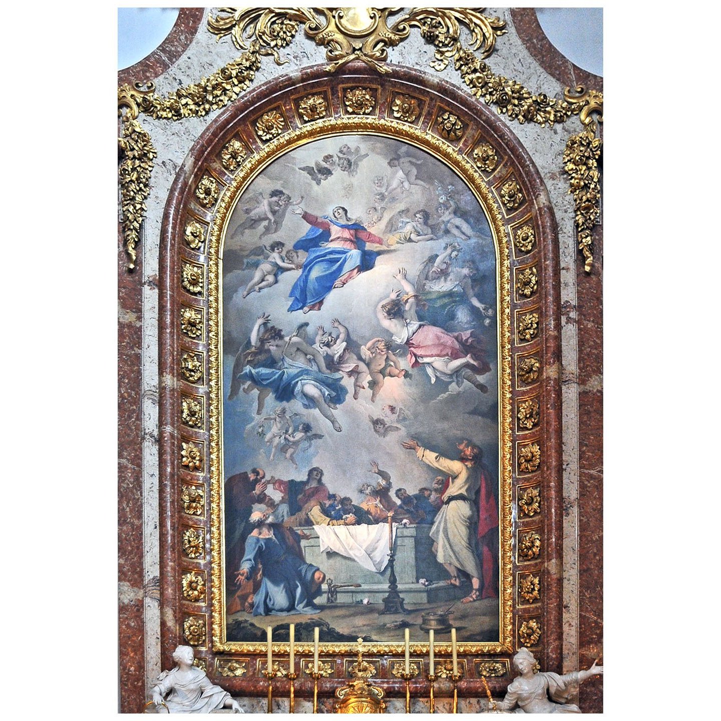 Sebastiano Ricci. Assunzione della Vergine. 1734. Karlskirche Wien