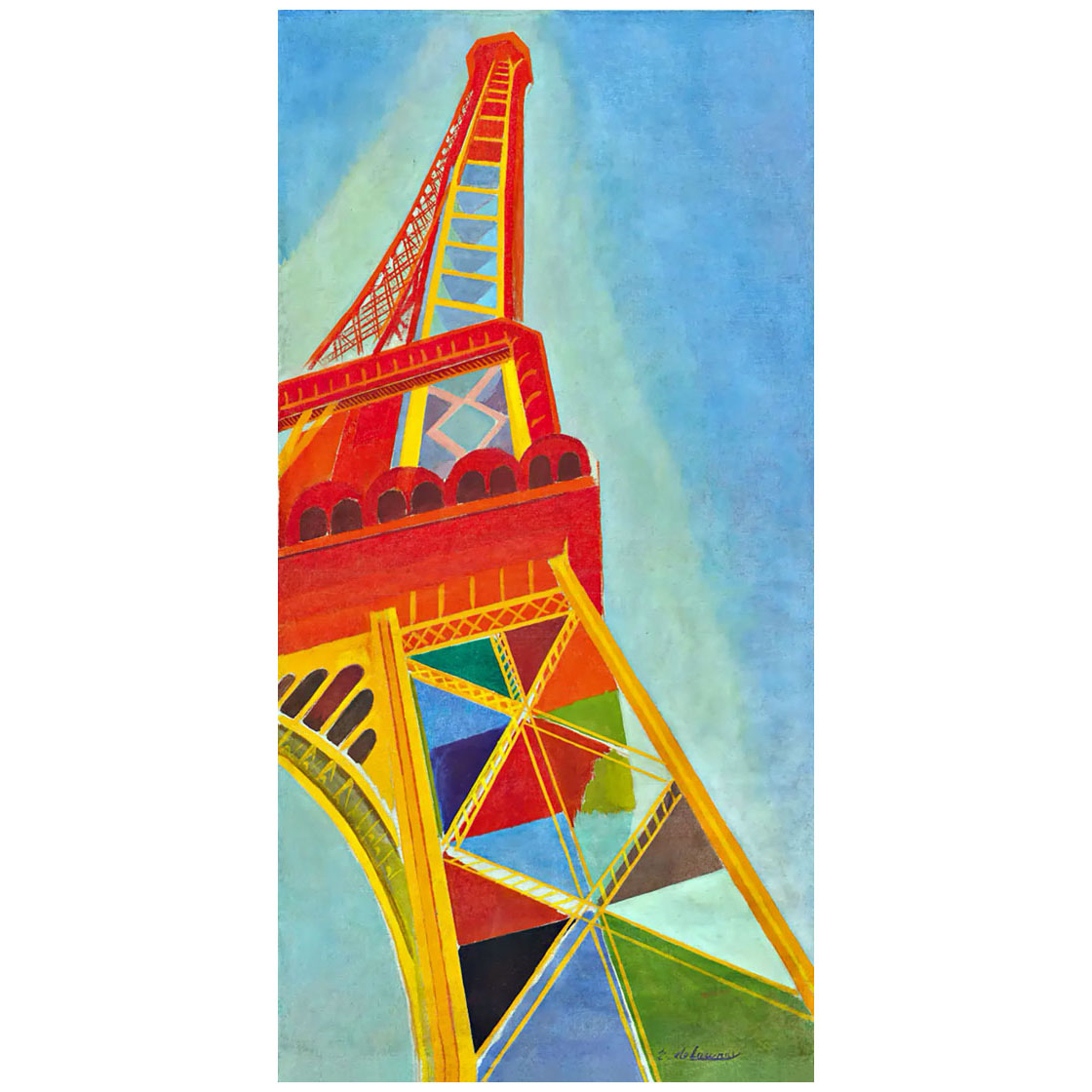 Robert Delaunay. Tour Eiffel. 1926. Petit Palais Paris