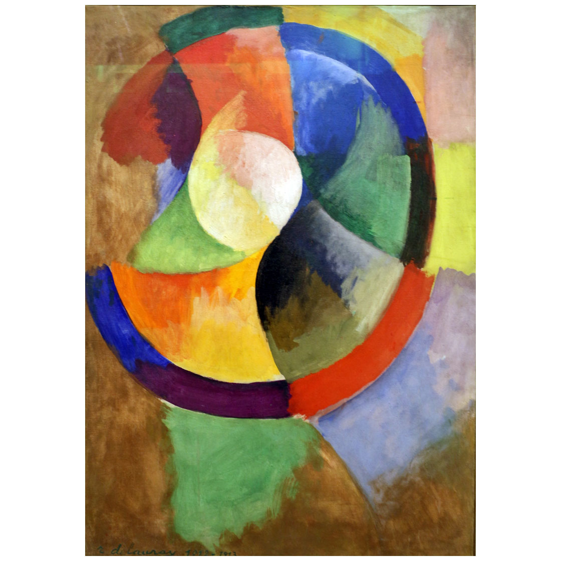 Robert Delaunay. Circular Forms. Soleil No.2. 1910. Centre Pompidou Paris
