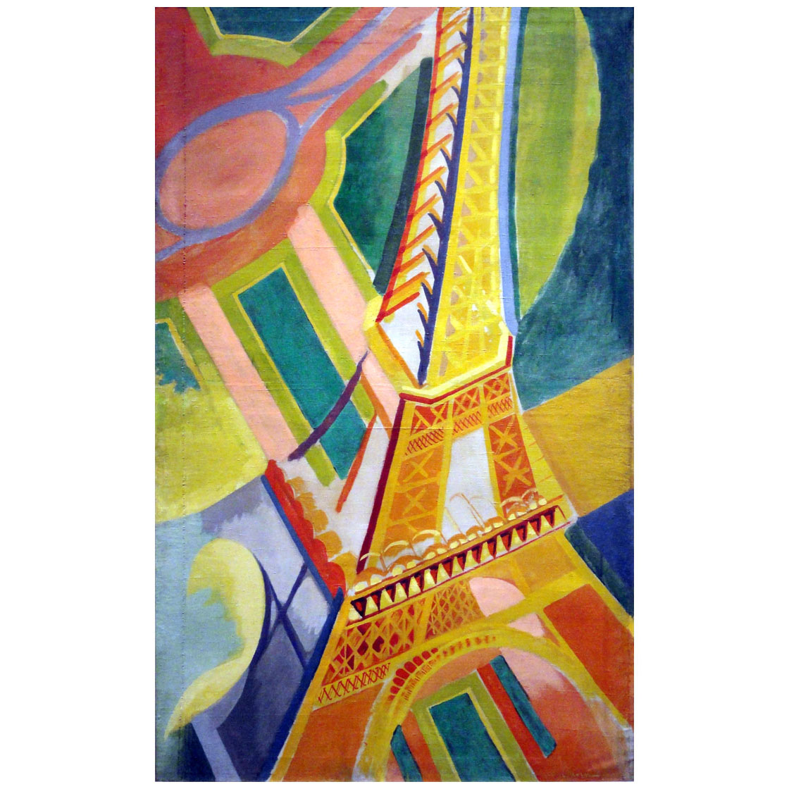 Robert Delaunay. Tour Eiffel. 1926. Centre Pompidou Paris