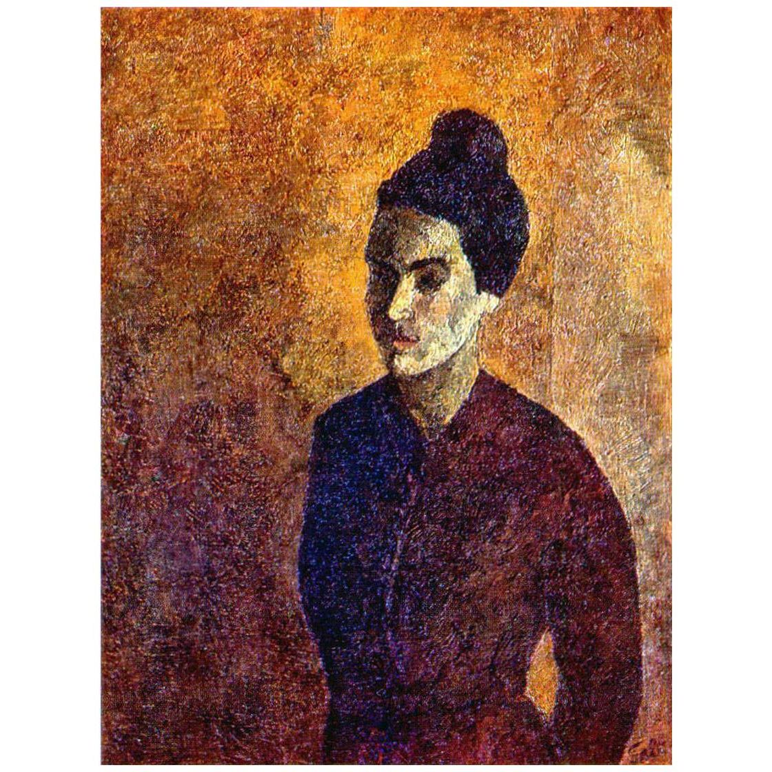 Роберт Фальк. Женщина в красном лифе. 1922. Третьяковская галерея