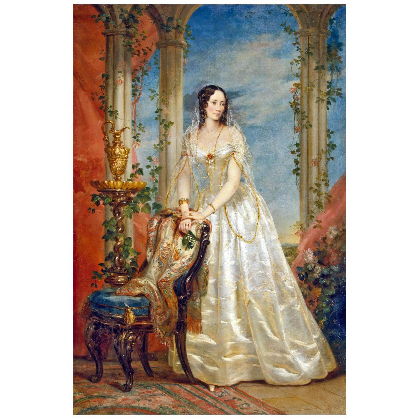 Christina Robertson. Zinaida Yusupova. 1839. Hermitage