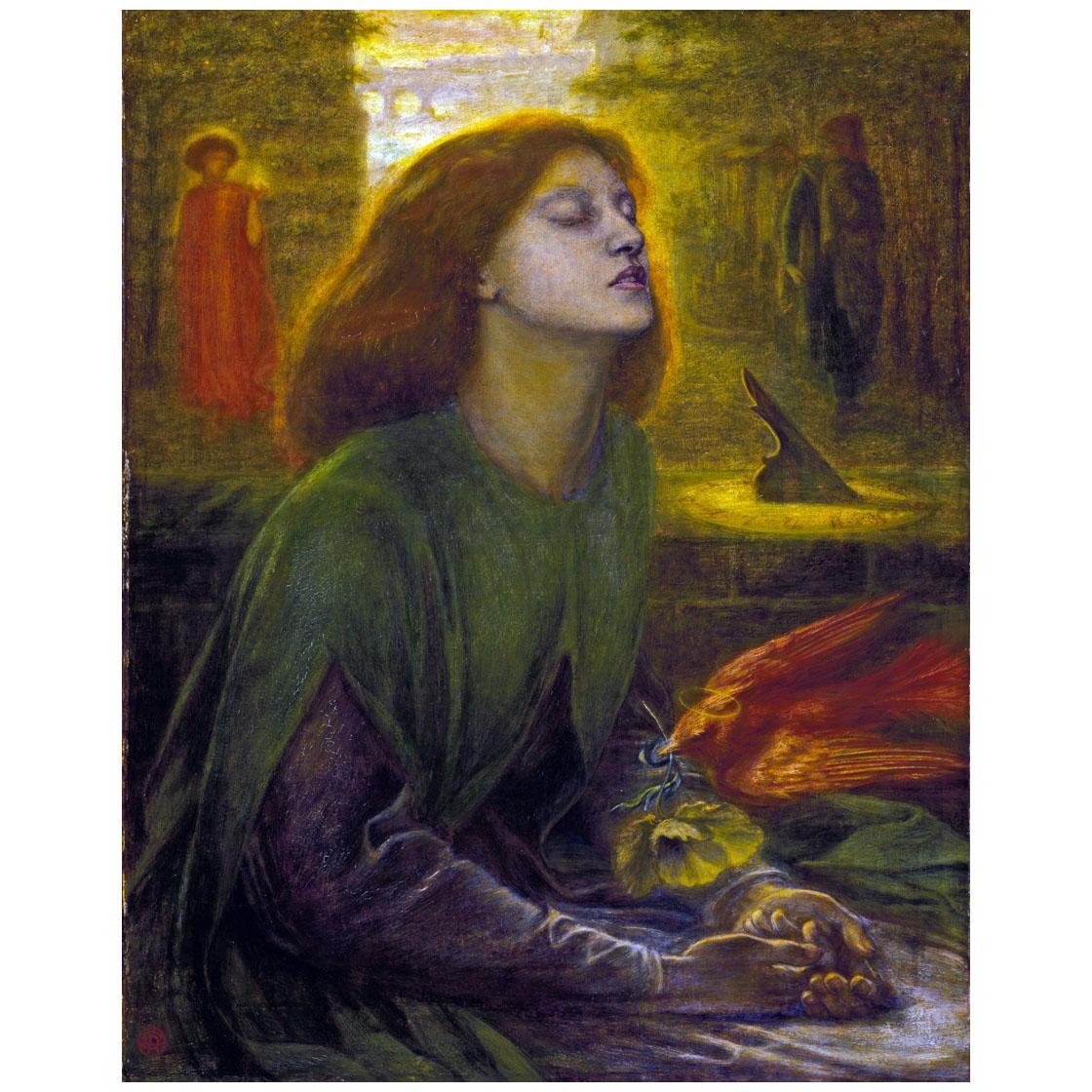 Dante Gabriel Rossetti. Beata Beatrix (Elizabeth Siddal). 1864. Tate Britain